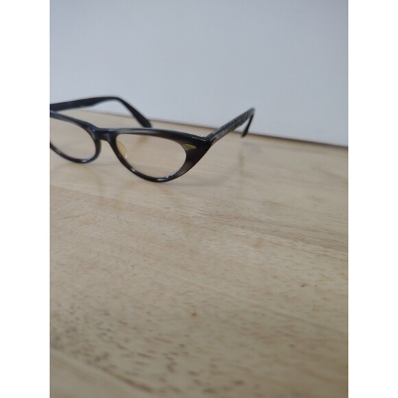 1960\'s VINTAGE BAUSCH & LOMB MULTI TONE CATS EYE Eye Glass Or SUNGLASSES FRAMES main image 5